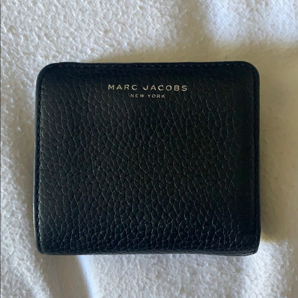 Black leather Marc Jacobs wallet
